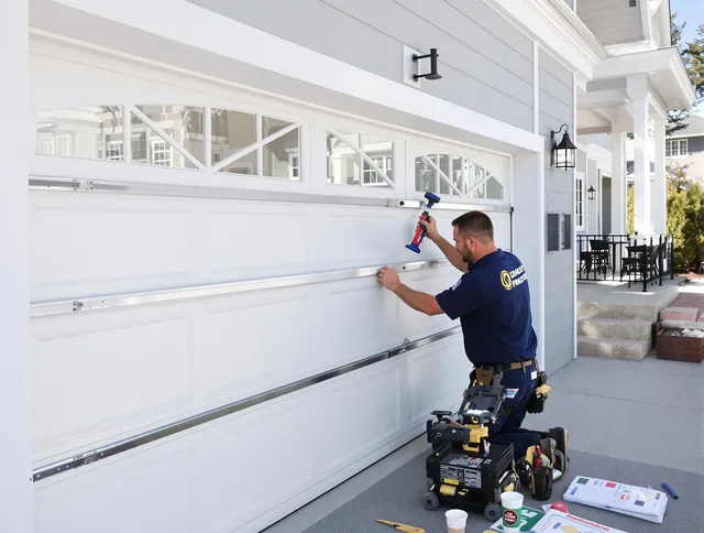 Professional garage door installation by Corona Garage Door Repair in Corona